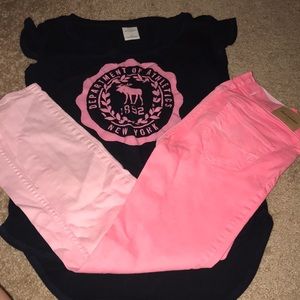 Abercrombie outfit girls sz: s/12